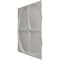 Ekena Millwork 19 5/8in. W x 19 5/8in. H Franklin EnduraWall Decorative 3D Wall Panel Covers 2.67 Sq. Ft. WP20X20FRBCO - alternate 5